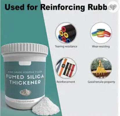 Silice Fumed Sio2 amorfo di purezza 99,8 per il sigillante del silicone di RTV